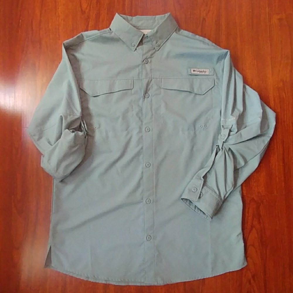 Columbia Button Down PFG Shirt